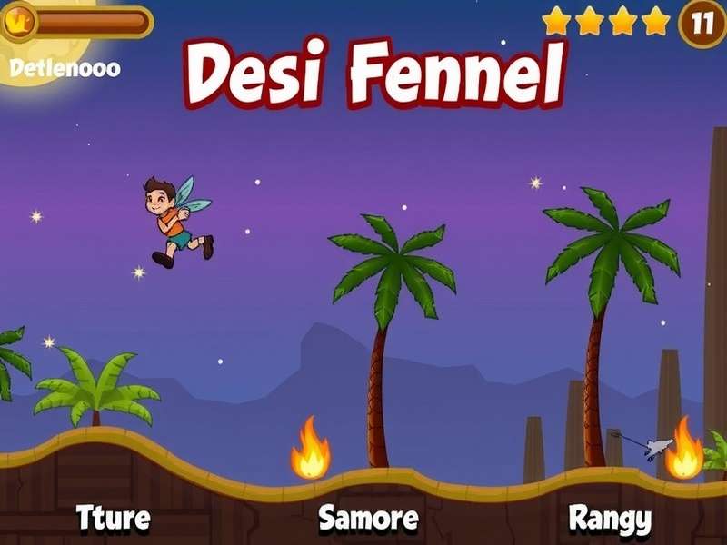 Desi Fennel Adventure gameplay screenshot